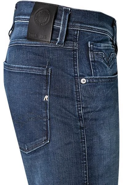 Replay Jeans Anbass M914.000.661 E05/007 Slim Fit, Baumwoll-Stretch, Dunkelblau 3 Replay Jeans Anbass M914.000.661 E05/007 Slim Fit, Baumwoll-Stretch, Dunkelblau – Bild 3