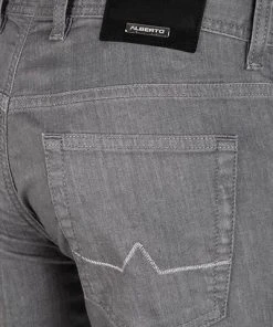 Alberto Regular Fit Pipe-PBJ DS 68671960/960 Jeans Pipe, Regular Slim Fit, Baumwoll-Stretch 9oz, Grau -Jeansniedrigerpreis 338526 norm6