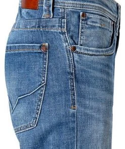 Pepe Jeans Kingston Zip PM200143HB3/000 Relaxed Fit, Baumwoll-Stretch, Mittelblau -Jeansniedrigerpreis 338659 norm3