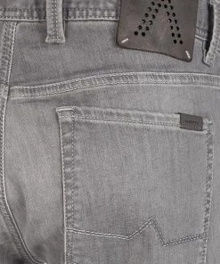 Alberto Modern Fit Stone DS Denim 50171987/970 Jeans Stone, Baumwoll-Stretch 10oz, Grau -Jeansniedrigerpreis 340034 norm6