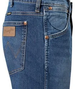 Wrangler Jeans 11MWZ W1MZUH4 Baumwoll-Stretch, Indigo -Jeansniedrigerpreis 341999 norm3