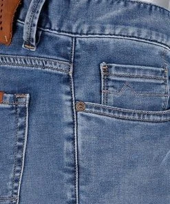 Alberto Regular Fit Pipe DS 64571978/860 Jeans Pipe, Baumwolle T400® 9oz, Blau -Jeansniedrigerpreis 342360 norm5