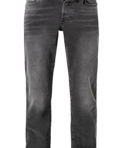 G-STAR Jeans 3 Straight 51002-B479/A800 Jeans 3301, Straight Fit, Baumwoll-Stretch, Dunkelgrau