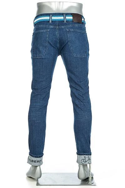 Alberto Bike Slim Fit Speed D Eco 67582980/880 Jeans Bike, Bio Baumwoll-Stretch 11oz, Blau 4 Alberto Bike Slim Fit Speed D Eco 67582980/880 Jeans Bike, Bio Baumwoll-Stretch 11oz, Blau – Bild 4