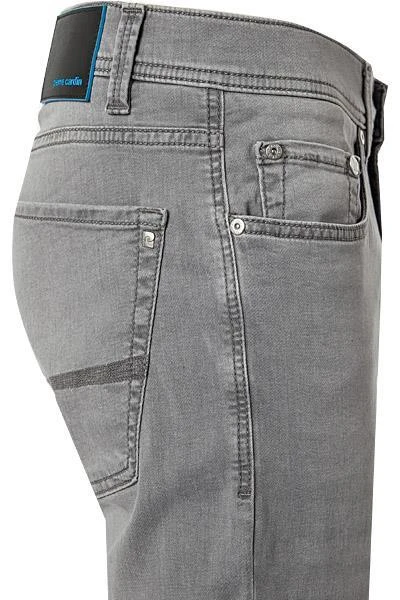 Pierre Cardin Jeans Lyon 03451/000/08885/81 Tapered Fit, Baumwoll-Stretch Futureflex, Hellgrau , Hellgrau 4 Pierre Cardin Jeans Lyon 03451/000/08885/81 Tapered Fit, Baumwoll-Stretch Futureflex, Hellgrau , Hellgrau – Bild 4