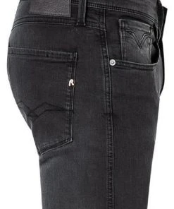 Replay Jeans Anbass M914.000.103 C36/097 Slim Fit, Baumwoll-Stretch 11oz, Dunkelgrau -Jeansniedrigerpreis 348468 norm3