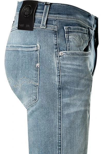 Replay Jeans Anbass M914Y.000.661 A05/009 Slim Fit, Baumwoll-Stretch 11oz, Jeansblau 4 Replay Jeans Anbass M914Y.000.661 A05/009 Slim Fit, Baumwoll-Stretch 11oz, Jeansblau – Bild 4