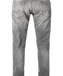 Replay Jeans Anbass M914Y.000.661 A12/096 Slim Fit, Baumwoll-Stretch 11,5oz, Grau -Jeansniedrigerpreis 350851 norm2