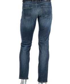 Alberto Tapered Fit Robin DS Coloured 61871287/890 Jeans Robin, Baumwoll-Stretch 11oz, Navy 8 Alberto Tapered Fit Robin DS Coloured 61871287/890 Jeans Robin, Baumwoll-Stretch 11oz, Navy -Jeansniedrigerpreis 352615 norm3