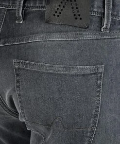 Alberto Tapered Fit Robin DS Coloured 61871287/990 Jeans Robin, Baumwoll-Stretch 11oz, Dunkelgrau -Jeansniedrigerpreis 352616 norm6