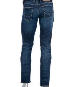Alberto Tapered Fit Slipe Vintage 68371270/890 Jeans Slipe, Baumwoll-Stretch 13oz, Navy -Jeansniedrigerpreis 352637 norm3