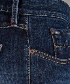 Alberto Tapered Fit Slipe Vintage 68371270/890 Jeans Slipe, Baumwoll-Stretch 13oz, Navy -Jeansniedrigerpreis 352637 norm5