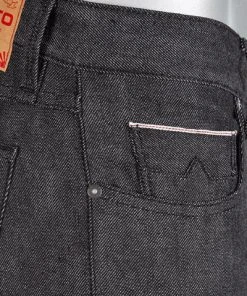 Alberto Tapered Fit Slipe Japan Denim 69471268/999 Jeans Slipe, Baumwoll-Stretch 11oz, Schwarz -Jeansniedrigerpreis 352647 norm5