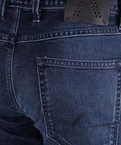 Alberto Tapered Fit Robin Black T400 61871277/897 Jeans Robin, Baumwolle T400® 10oz, Marineblau, Marine -Jeansniedrigerpreis 352649 norm6