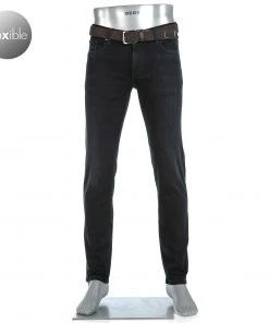 Alberto Regular Fit Pipe PBJ Luxury 68671262/899 Jeans Pipe, Baumwolle T400® 9oz, Marineblau, Marine