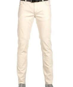 Alberto Tapered Fit Robin VelvetDenim 61871298/115 Jeans Robin, Baumwoll-Stretch 12oz, Weiß, Ecru