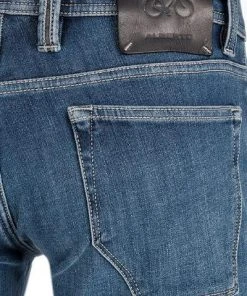 Alberto Bike Slim Fit Speed Stretch 67592565/880 Jeans Bike, Baumwoll-Stretch 12oz, Blau, Dunkelblau -Jeansniedrigerpreis 357523 norm6