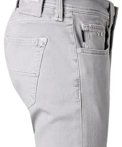 tramarossa 21UB51407/MICHELANGELO SLIM/G125/0500 Jeans Michelangelo, Slim Fit, Baumwoll-Super Stretch, Hellgrau -Jeansniedrigerpreis 359823 norm3