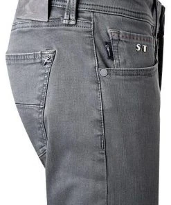 tramarossa 21UB51407/MICHELANGELO SLIM/G125/0785 Jeans Michelangelo, Slim Fit, Baumwoll-Super Stretch, Stahlgrau -Jeansniedrigerpreis 359830 norm3