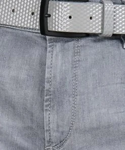 Alberto Regular Fit Pipe Denim 48071987/970 Jeans Pipe, Baumwoll-Stretch, Hellgrau -Jeansniedrigerpreis 361394 norm4