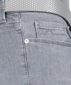Alberto Regular Fit Pipe Denim 48071987/970 Jeans Pipe, Baumwoll-Stretch, Hellgrau -Jeansniedrigerpreis 361394 norm5