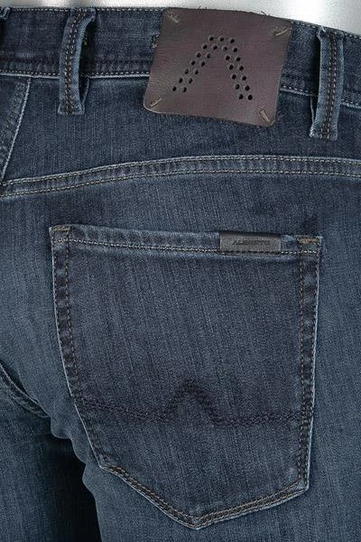 Alberto Regular Fit Pipe Denim 48071987/890 Jeans Pipe, Baumwoll-Stretch 10oz, Dunkelblau 6 Alberto Regular Fit Pipe Denim 48071987/890 Jeans Pipe, Baumwoll-Stretch 10oz, Dunkelblau – Bild 6