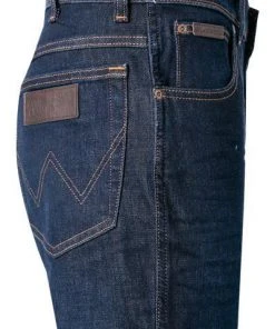 Wrangler Jeans Texas Slim Lucky Star W12SAO990 Slim Fit, Baumwoll-Stretch, Dunkelblau 8 Wrangler Jeans Texas Slim Lucky Star W12SAO990 Slim Fit, Baumwoll-Stretch, Dunkelblau -Jeansniedrigerpreis 361562 norm3
