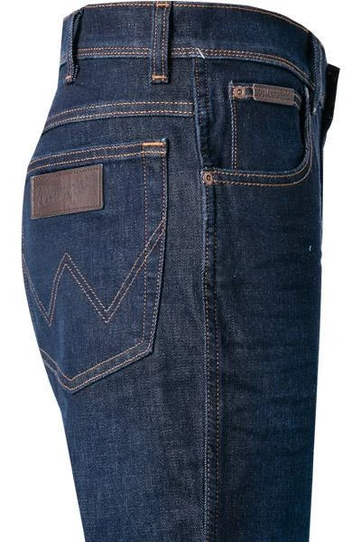 Wrangler Jeans Texas Slim Lucky Star W12SAO990 Slim Fit, Baumwoll-Stretch, Dunkelblau 4 Wrangler Jeans Texas Slim Lucky Star W12SAO990 Slim Fit, Baumwoll-Stretch, Dunkelblau – Bild 4