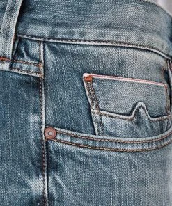 Alberto Tapered Fit Slipe Japan Denim 69491368/818 Jeans Slipe, Baumwoll-Stretch, Blau, Hellblau -Jeansniedrigerpreis 361827 norm5