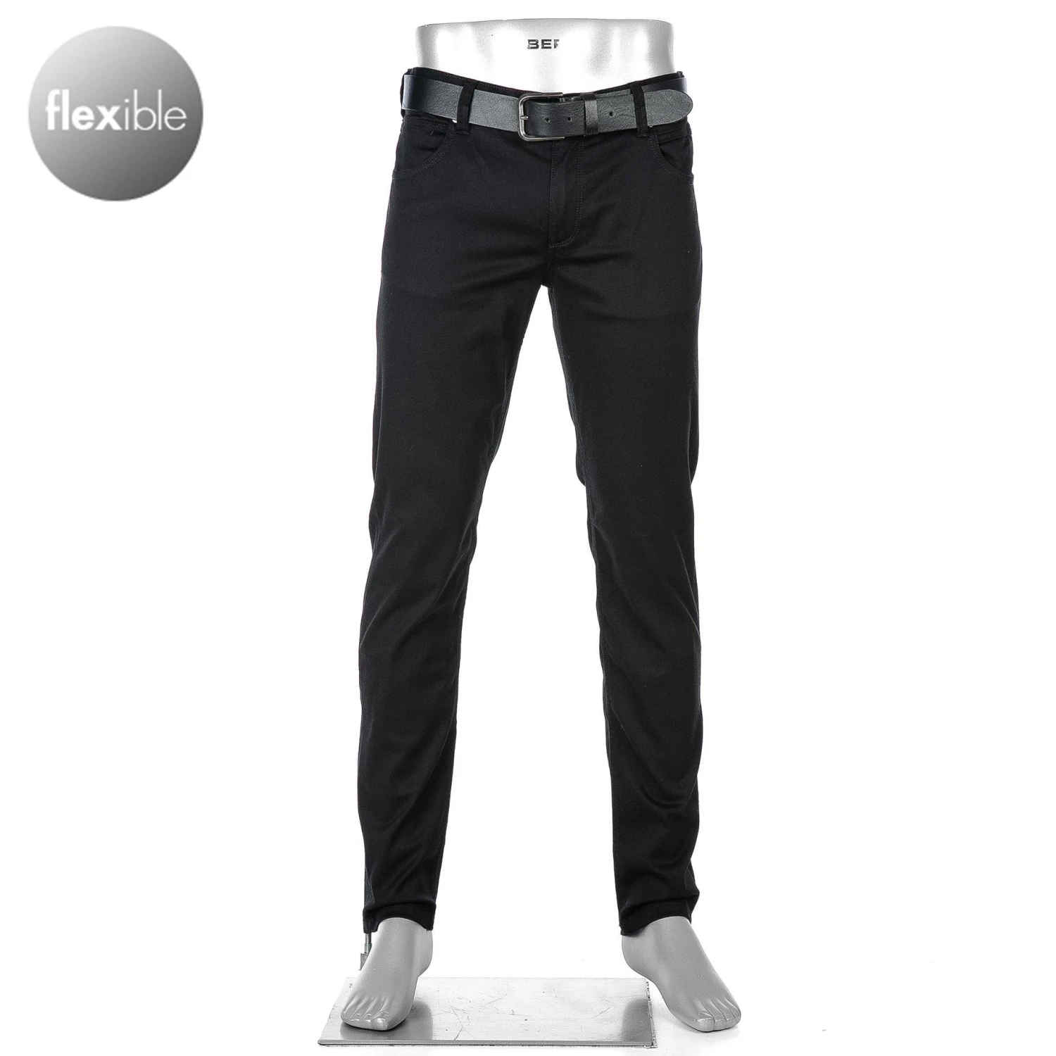Alberto Tapered Fit Robin PBJ DS Lux 63471965/999 Jeans Robin, Baumwolle T400®, Schwarz 1 Alberto Tapered Fit Robin PBJ DS Lux 63471965/999 Jeans Robin, Baumwolle T400®, Schwarz