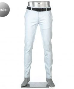 Alberto Slim Fit Rob-DS Summer Jeans 50971389/809 Jeans Rob, Baumwoll-Stretch hellblau , Hellblau