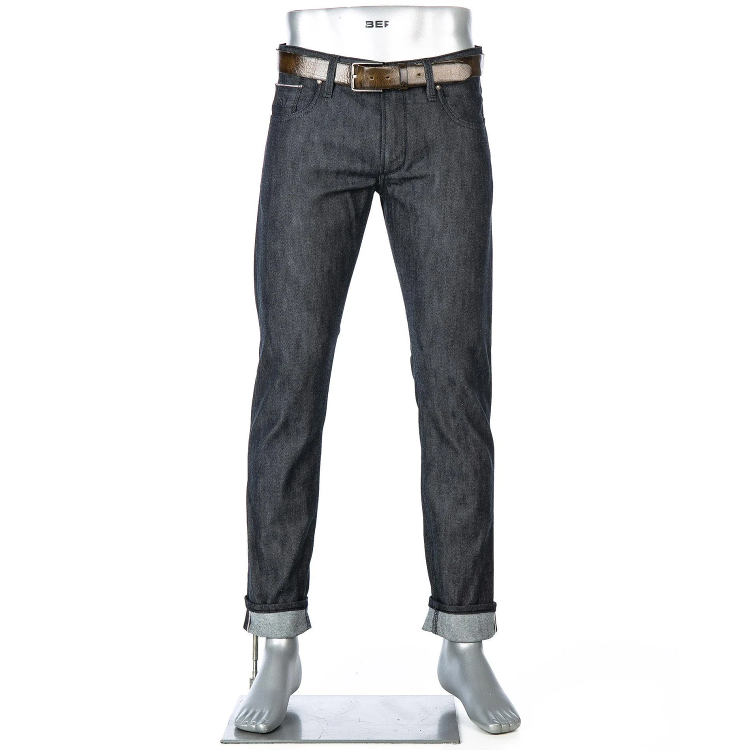 Alberto Tapered Fit Slipe Japan Denim 69471368/899 Jeans Slipe, Baumwoll-Stretch 11oz, Dunkelblau, Navy 1 Alberto Tapered Fit Slipe Japan Denim 69471368/899 Jeans Slipe, Baumwoll-Stretch 11oz, Dunkelblau, Navy