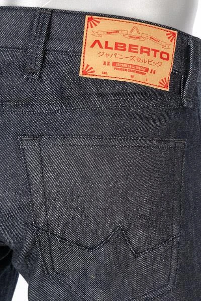 Alberto Tapered Fit Slipe Japan Denim 69471368/899 Jeans Slipe, Baumwoll-Stretch 11oz, Dunkelblau, Navy 7 Alberto Tapered Fit Slipe Japan Denim 69471368/899 Jeans Slipe, Baumwoll-Stretch 11oz, Dunkelblau, Navy – Bild 7