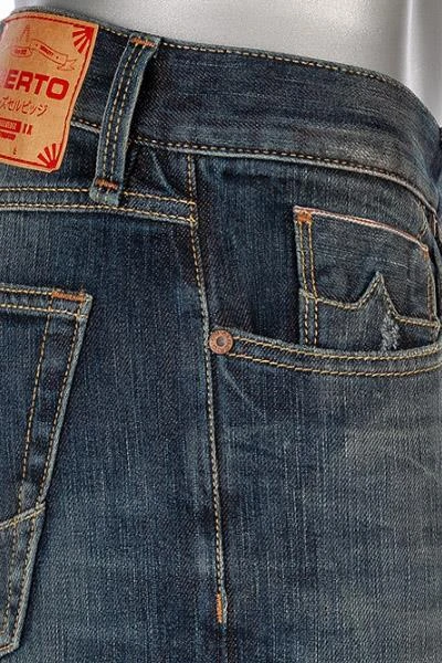 Alberto Tapered Fit Slipe Japan Denim 69491368/848 Jeans Slipe, Baumwolle 11,5oz, Blau 6 Alberto Tapered Fit Slipe Japan Denim 69491368/848 Jeans Slipe, Baumwolle 11,5oz, Blau – Bild 6