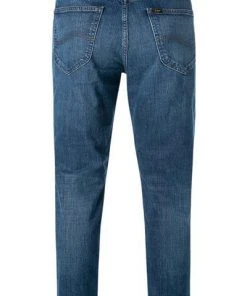 Lee Austin mid bluegrass L733KNUM Jeans, Regular Tapered Fit, Baumwoll-Stretch, Mittelblau -Jeansniedrigerpreis 363846 norm2