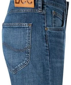 Lee Austin mid bluegrass L733KNUM Jeans, Regular Tapered Fit, Baumwoll-Stretch, Mittelblau -Jeansniedrigerpreis 363846 norm3