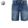 Daniel Hechter Bermudas 25655/111354/660 Jeansshorts, Straight Fit, Baumwoll-Stretch 10,75oz, Royalblau
