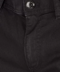 Alberto Regular Fit Pipe-PBJ DS 68671960/999 Jeans Pipe, Baumwoll-Stretch 9oz, Schwarz -Jeansniedrigerpreis 365849 norm4