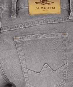 Alberto Tapered Fit Slipe Vintage 68371370/940 Jeans Slipe, Baumwoll-Stretch 9,5oz, Grau , Grau -Jeansniedrigerpreis 365879 norm6