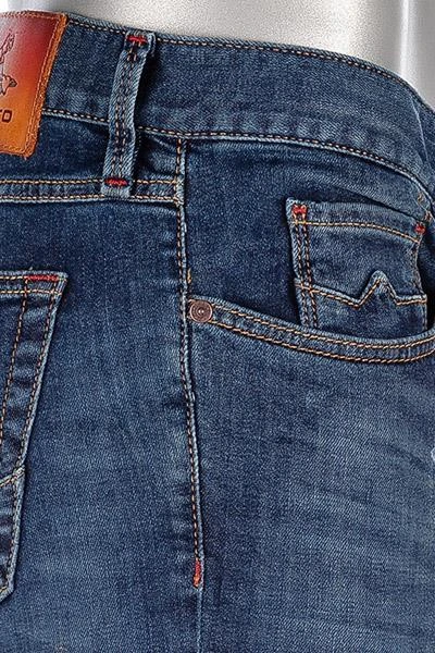 Alberto Tapered Fit Slipe Vintage 68371370/890 Jeans Slipe, Baumwoll-Stretch 9,5oz, Dunkelblau 6 Alberto Tapered Fit Slipe Vintage 68371370/890 Jeans Slipe, Baumwoll-Stretch 9,5oz, Dunkelblau – Bild 6