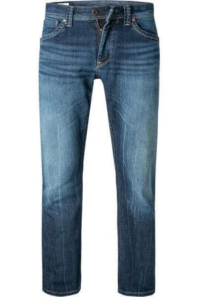 Pepe Jeans Kingston Patch PM200143DF7/000 Relaxed Fit, Baumwoll-Stretch, Blau 2 Pepe Jeans Kingston Patch PM200143DF7/000 Relaxed Fit, Baumwoll-Stretch, Blau – Bild 2