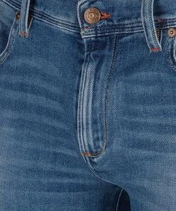 Alberto Regular Fit Pipe DS Lefthand 36371386/825 Jeans Pipe, Baumwoll-Stretch 11oz, Blau , Blau -Jeansniedrigerpreis 365931 norm4