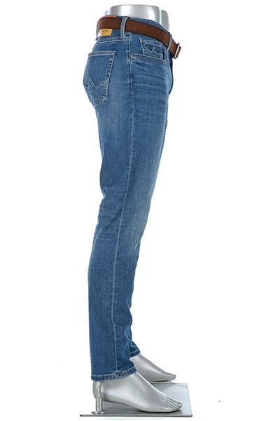 Alberto Tapered Fit Slipe-DS Sustain. 68371379/840 Jeans Slipe, Baumwoll-Stretch 11,5oz, Blau 3 Alberto Tapered Fit Slipe-DS Sustain. 68371379/840 Jeans Slipe, Baumwoll-Stretch 11,5oz, Blau – Bild 3