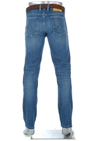 Alberto Tapered Fit Slipe-DS Sustain. 68371379/840 Jeans Slipe, Baumwoll-Stretch 11,5oz, Blau 4 Alberto Tapered Fit Slipe-DS Sustain. 68371379/840 Jeans Slipe, Baumwoll-Stretch 11,5oz, Blau – Bild 4