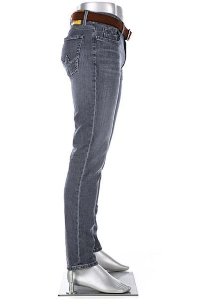 Alberto Tapered Fit Slipe Organic 68371381/985 Jeans Slipe, Bio-Baumwoll-Stretch 11,5oz, Grau 3 Alberto Tapered Fit Slipe Organic 68371381/985 Jeans Slipe, Bio-Baumwoll-Stretch 11,5oz, Grau – Bild 3