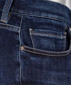 Alberto Slim Fit Slim-DS Sustainable 48371379/890 Jeans Slim, Baumwoll-Stretch 11oz, Dunkelblau , Dunkelblau -Jeansniedrigerpreis 366085 norm5