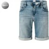 MUSTANG Shorts 1010873/5000/313 Jeansshorts, Regular Fit, Baumwoll-Stretch, Hellblau