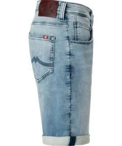 MUSTANG Shorts 1010873/5000/313 Jeansshorts, Regular Fit, Baumwoll-Stretch, Hellblau -Jeansniedrigerpreis 366137 norm3
