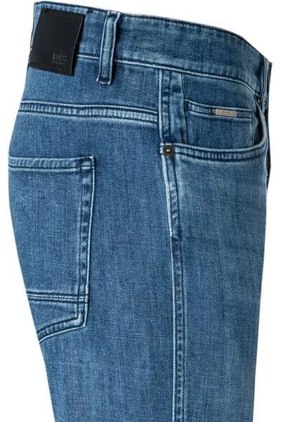 BOSS Jeans Delaware 50438747/420 Slim Fit, Baumwolle T400®, Mittelblau , Blau 4 BOSS Jeans Delaware 50438747/420 Slim Fit, Baumwolle T400®, Mittelblau , Blau – Bild 4