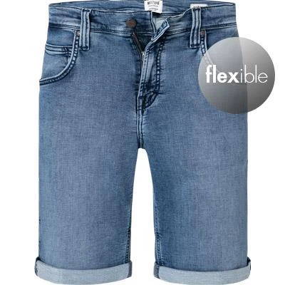 MUSTANG Shorts 1010873/5000/431 Jeansshorts, Regular Fit, Baumwoll-Stretch, Blau 2 MUSTANG Shorts 1010873/5000/431 Jeansshorts, Regular Fit, Baumwoll-Stretch, Blau – Bild 2